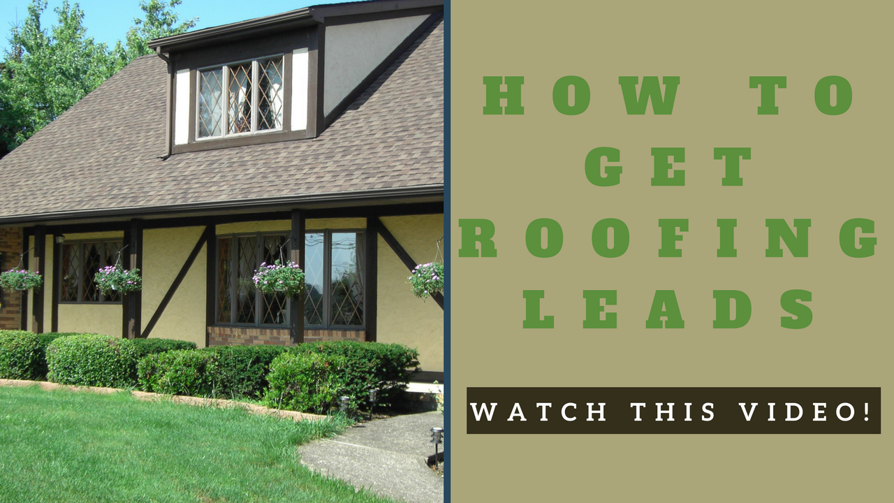 how to get roofing leads