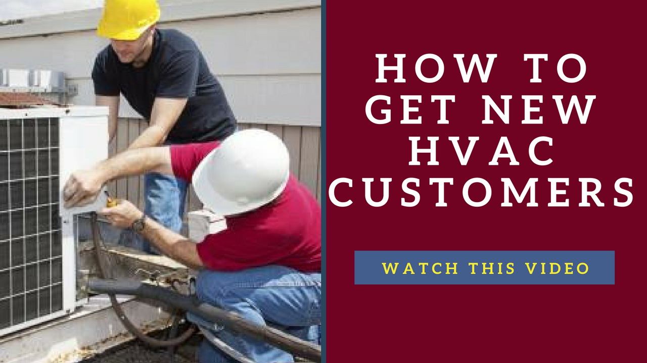 how to get new hvac customers